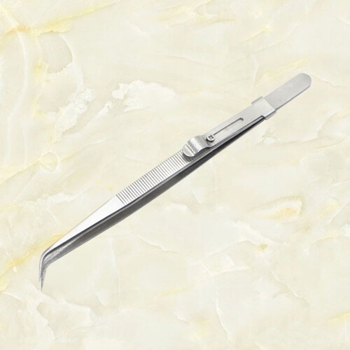 Steel Elbow Tweezers Set Multifunctional Thickened Pointed 1