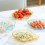 Transparante plastic multifunctionele borden, snacktray van 15 cm 4