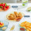 Pratos multiuso transparentes para lanches (6 unidades) 6