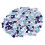 Ceramic mosaic coasters glazed stone 200 pcs 1