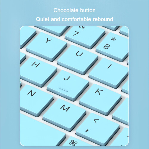 Bluetooth Keyboard and Mouse Combo Portable for Android PC 1