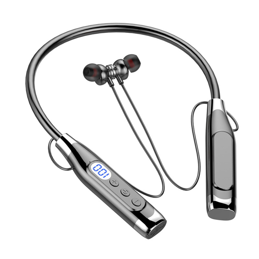 Tarmeek Wireless Bluetooth Neckband Headset With Heavy Bass Black 901175947544