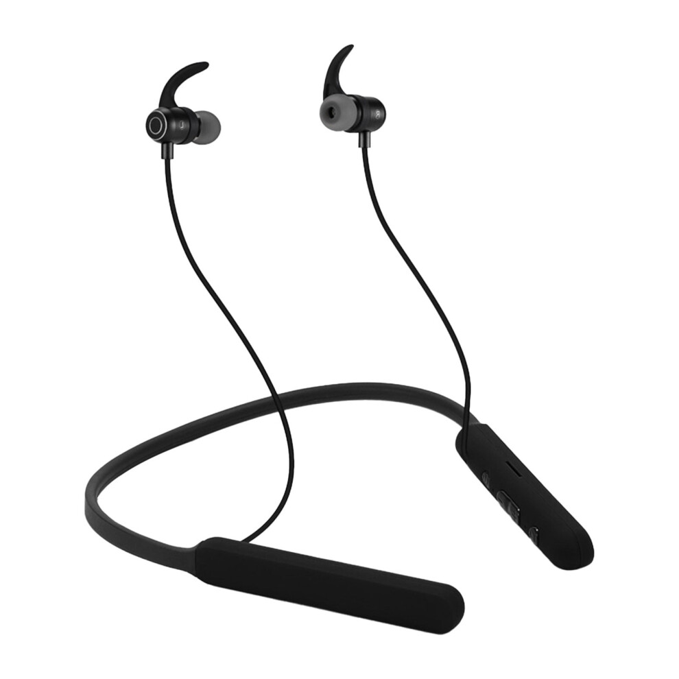 Tarmeek Bluetooth Neckband Headset With Heavy Bass, 20H Black 901175944734