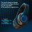 Jacenvly Wireless Bluetooth Over-Ear Headphones with Mic 4