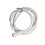 Oortelefoonsplitter 3,5 mm stereo audio-aansluiting wit 2 stuks 6