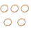 Bamboo Weaving Strips 0.4 mm Thick 5 Rolls 1