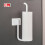 Paper Towel Holder Wall-Mounted Plastic Shelf White 4