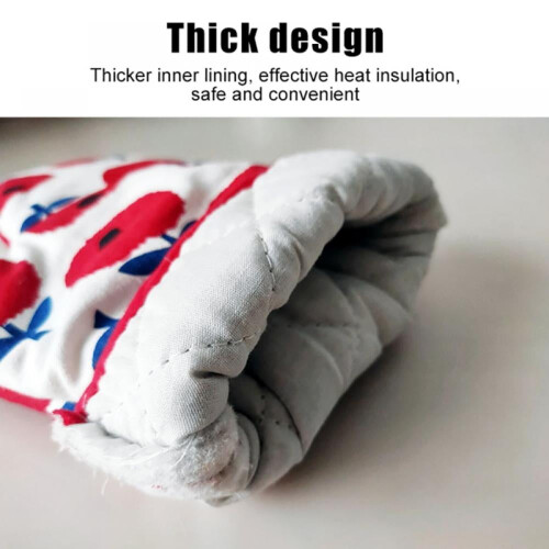 Gants de cuisine résistants à la chaleur (2 pièces) 2