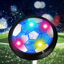 Hover Soccer Ball Toy with LED Lights and Foam Bumpers for