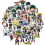 Αυτοκόλλητα βινυλίου My Hero Academia 50 τεμάχια 1