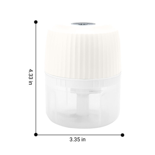 Mini hachoir à aliments rechargeable par USB 150 ml 2