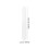 Plastic Tissue Holder Rod with Hinge Bracket White 2 Pcs 5