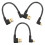 Micro USB-kabel 90 kort 3 st 2