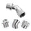 Duschslangkoppling Koppar 1/2" Förlängare 2-pack 3