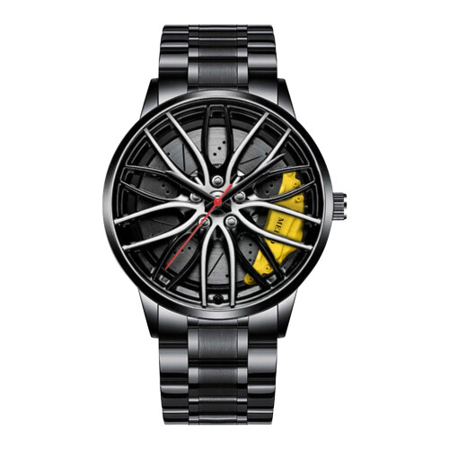 Men's Automatic Watch Tire-Shaped Design 1 Piece