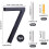 Flydende husnummer7Zinklegering6 tommer 2