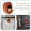 Magnetische deurbel, retro woondecoratie 2