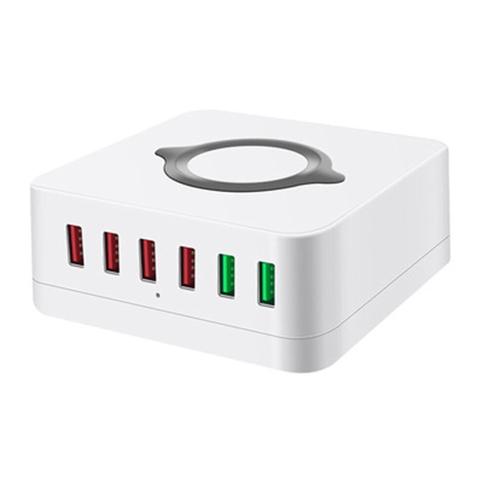 Tarmeek 7-In-1 Wireless Charger With 6 Usb Ports 901175939037