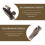 Pu'er tea pry cutter alloy drinking needle 1 piece 2
