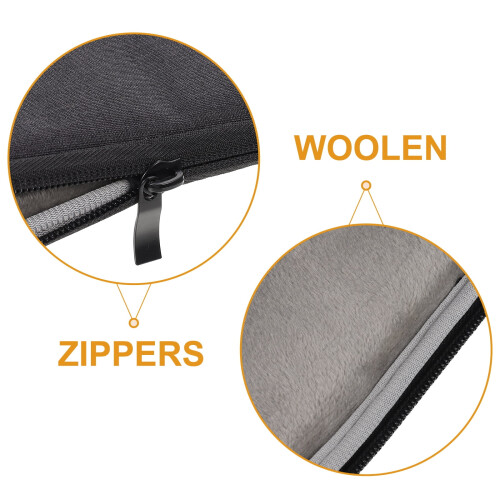 Waterdichte polyester laptoptas voor 14-inch laptops en tabletopbergruimte 1