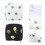 Portable change bags nursing pad pouches 2 pcs 7