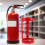 Fire Extinguisher Bracket Floor Mount Holder 2