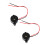 24V 85dB enclosed electronic buzzer alarm black 4 pcs 3