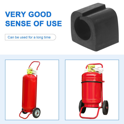 Fire Extinguisher Rubber Pad Protector 10 pcs 2