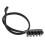 Cavo splitter per ventola CPU 4 pin da 1 a 5, nero 4