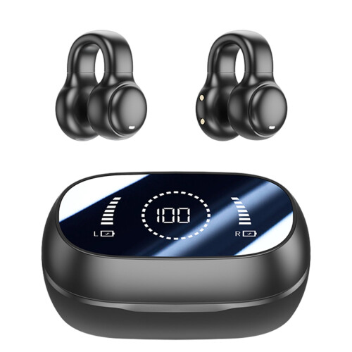 True Wireless Bone-Conduction Bluetooth Headset 5.3 HD 1