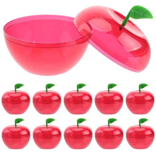 Eease 24 Red Plastic Party Favor Containers 1