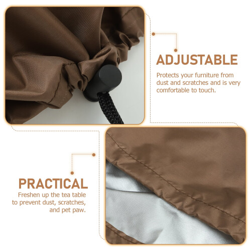 Capa protetora impermeável para mesa, ideal para chá e café. 1