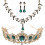 Σετ Κοσμημάτων με Στρας για Νύφη Green1Set 3