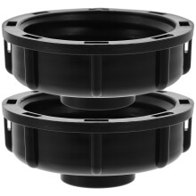 Adaptateur pour fût IBC (2 pièces) : Couvercle et tuyau de remplacement, adaptateur pour réservoir IBC, adaptateur noir pour lavage auto, outil