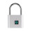 RnemiTe-amo Fingerprint Padlock Waterproof USB Rechargeable 1