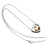 Collier urne commémoratif ras du cou pour cendres en acier titane2 6