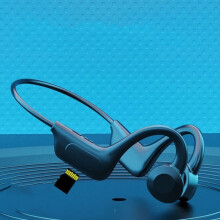 Auriculares de conducción ósea, auriculares deportivos Bluetooth 5.0 de oído abierto, auriculares inalámbricos resistentes al sudor con