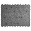 Nappe d'Halloween rectangulaire en polyester noir et dentelle 1