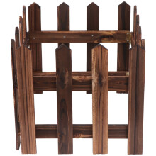 Eease Kerst houten schutting voor decoratie (120x30cm)