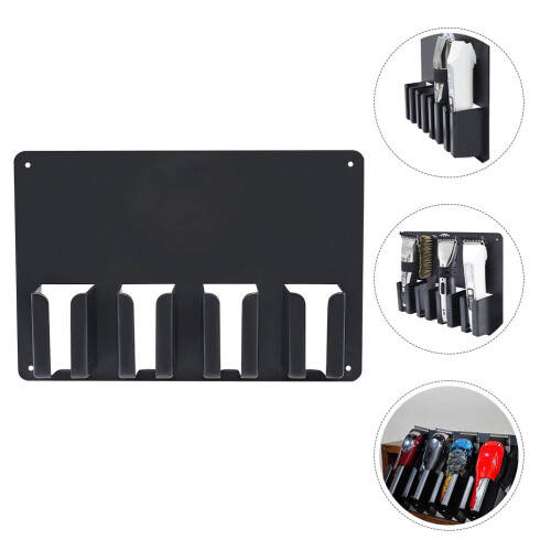 Wall Mounted Beard Trimmer Holder for Salon Use 1