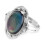 Boho ovale stemmingsring, verstelbare vingerring 1