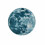 Glow-in-the-Dark Moon Sticker 3D Large Removable 1