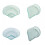 Pratos multiuso transparentes para lanches (6 unidades) 8
