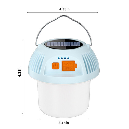 Campinglykt solcelledrevet oppladbar LED 1000Lm 1