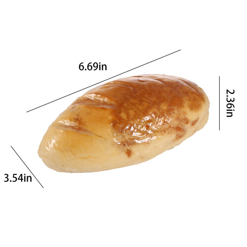 Croissantformet LED-nattlys for dekorasjon av kakebutikk 2