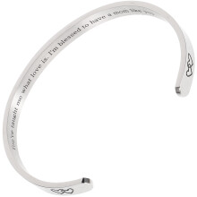 Pulsera inspiradora para el Día de la Madre para mujer