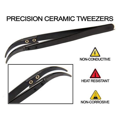 Pęseta elektryczna Buddy ceramiczna SMD Precision4Pc 2