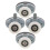 Shower Door Roller Replacement 4 pcs 1