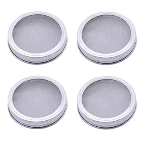 Mosiee stainless steel sprouting jar lid7cm