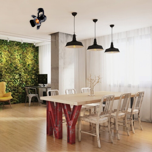 LED spotlight i retrostil til indendørs loftlampe 1 stk. 2